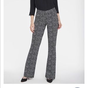 NYJD sculpt her black leopard print pants